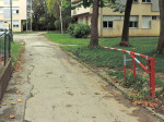 Rampa na kolnom prilazu Studentskom domu "Šara" od Nove ceste [GP 2014.]