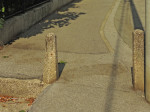 "Klasične" (armirano) betonske cestovne prepreke u Kostelskoj ulici [GP 2015.]