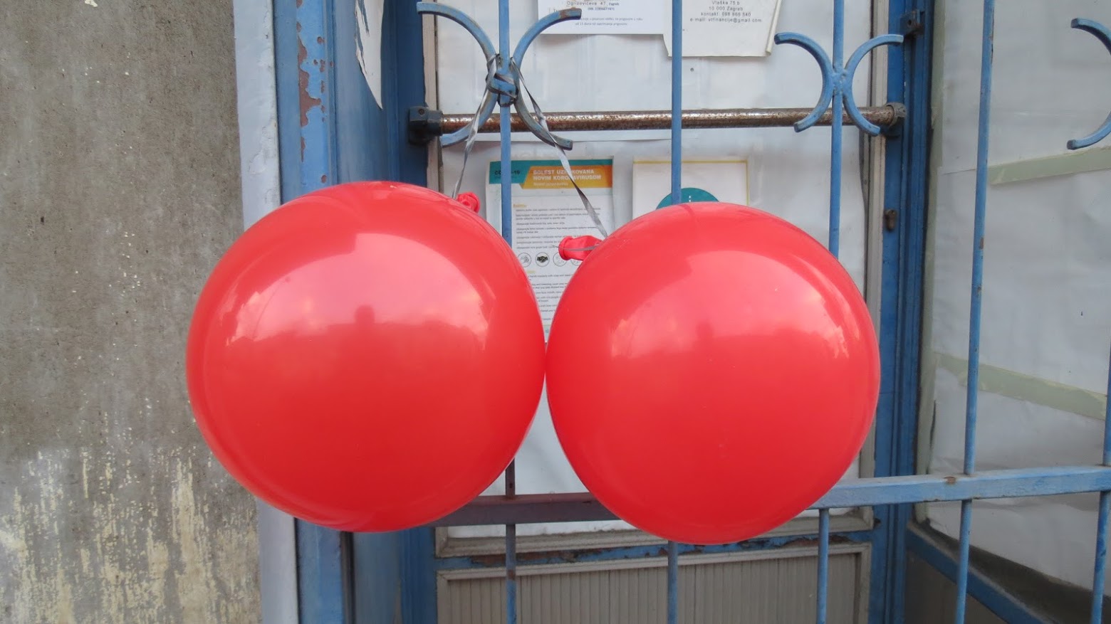 Crveni baloni - trešnjice, kao simboli Trešnjevke prožete zajedništvom [VR 2021.]