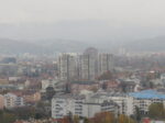 Pogled prema sjeverozapadu, prema Trešnjevačkom trgu i na nebodere u Susedgradskoj ulici. [VR 2017.]