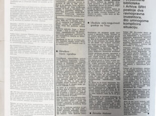 List "Trnje", trnjanske kvartovske novine, broj iz veljače 1977. [BTK 2023.]