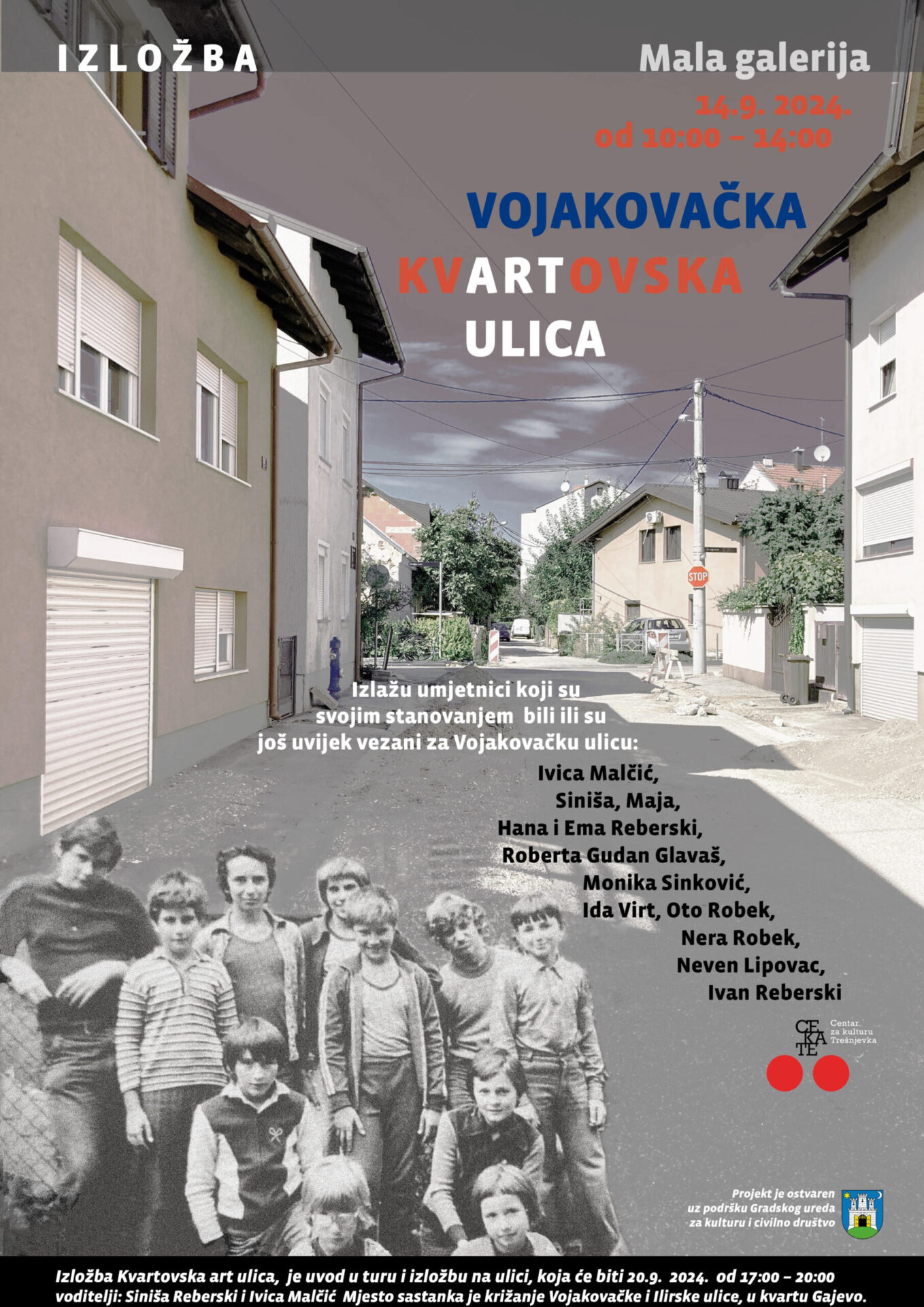 Kvartovska Art ulica: Vojakovačka ulica (Gajevo)