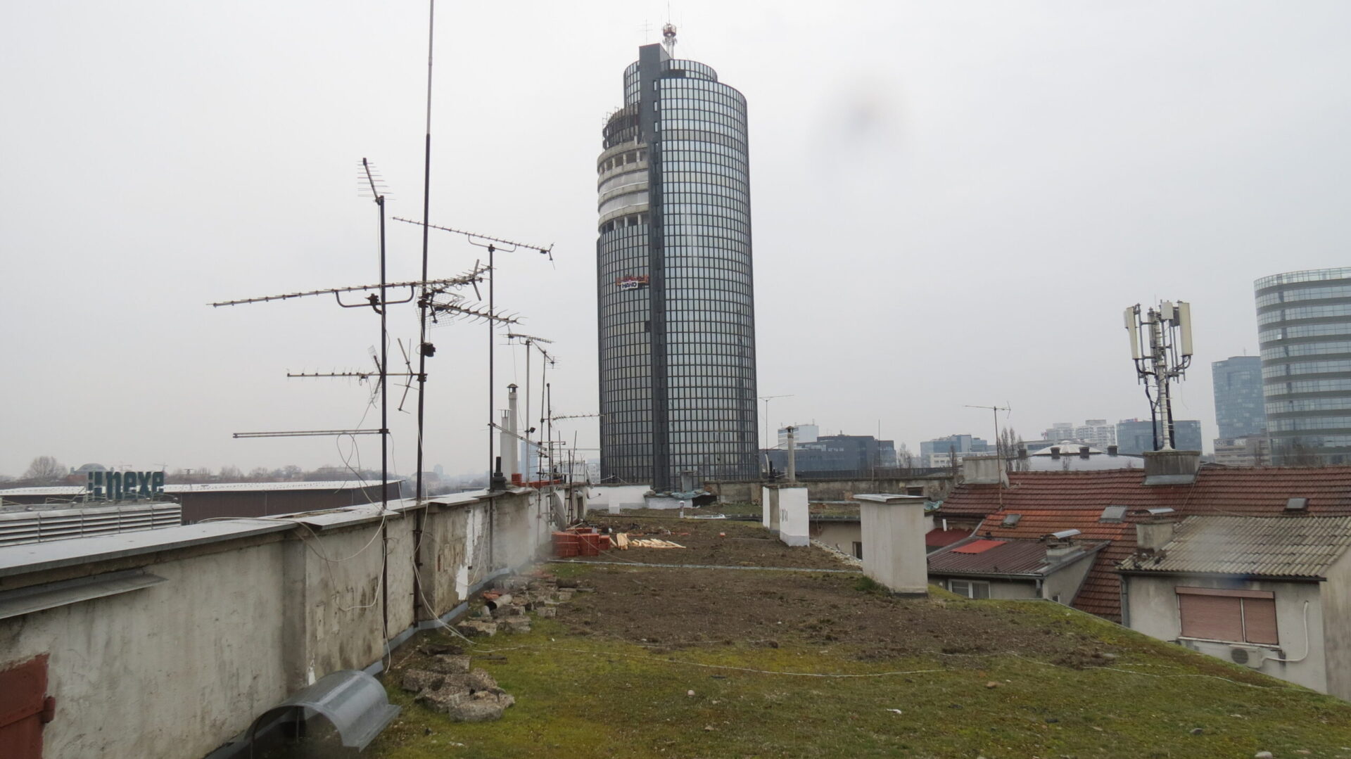 Trešnjevka iz ptičje perspektive (19): Krovovi kuća na početku Kranjčevićeve