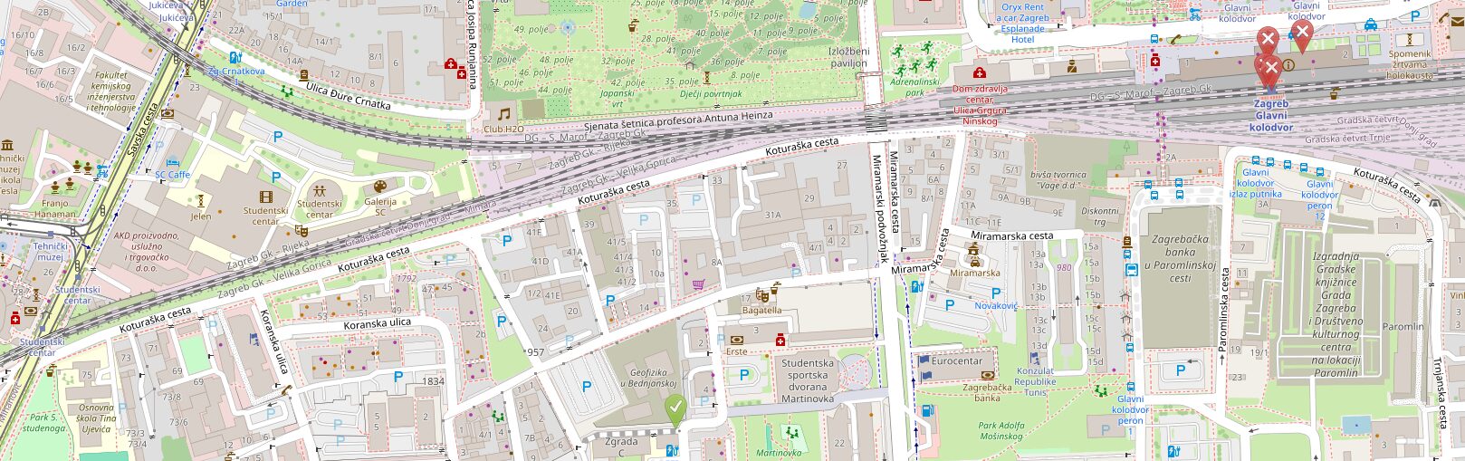 Koturaška cesta 1964.: Obrtnici, skladišta, firme …