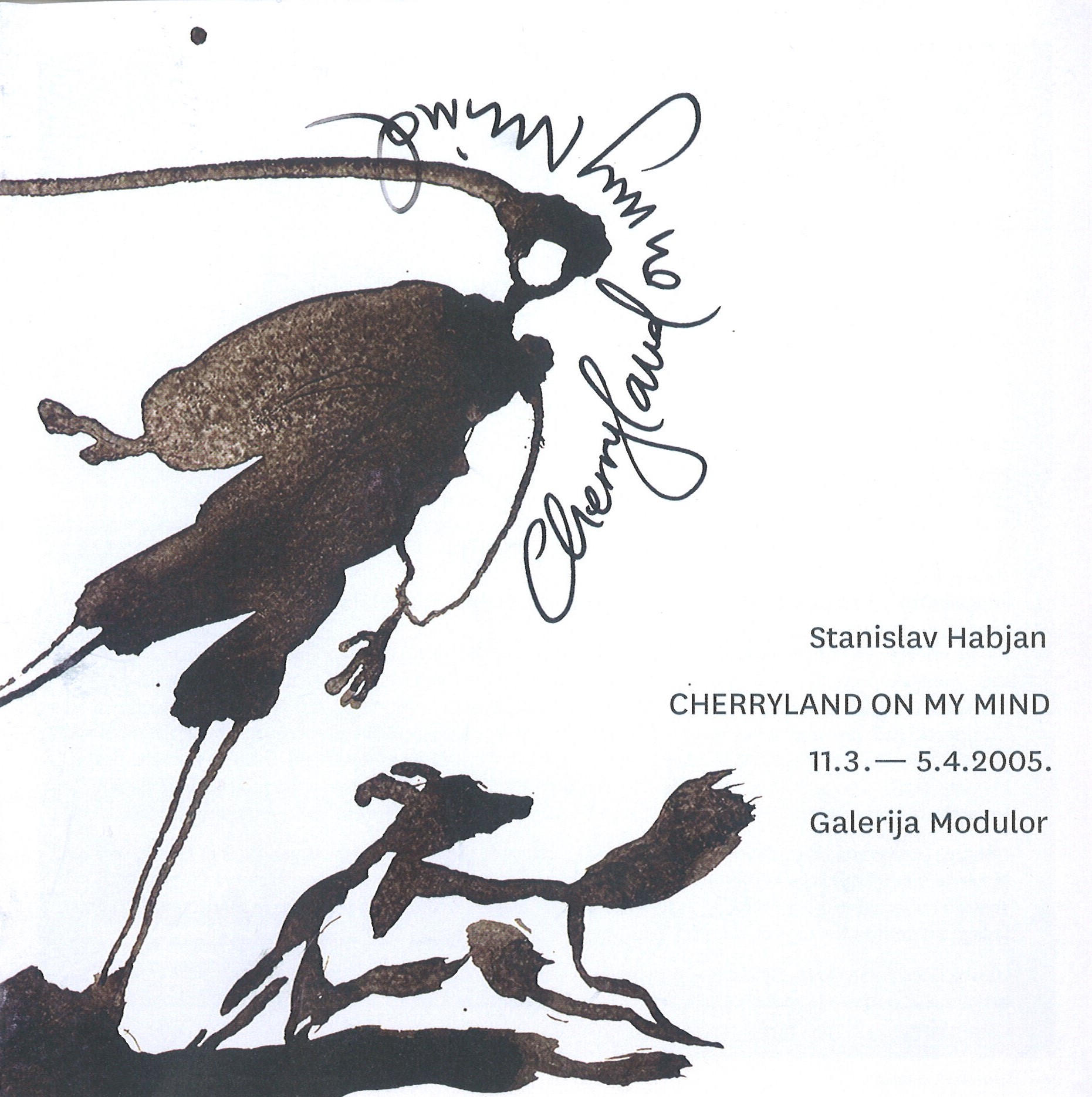 Stanislav Habjan: Cherryland on My Mind  (Galerija Modulor, 11.03.-05.04.2025.)