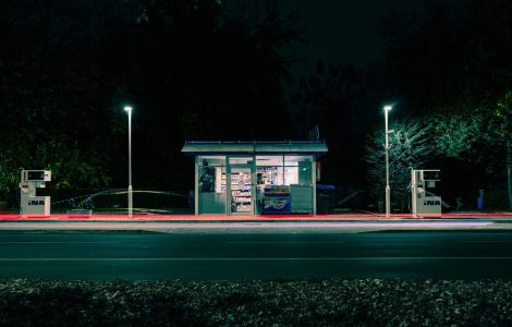 Benzinska pumpa u Adžijinoj ulici. [DŠ2 2025.]